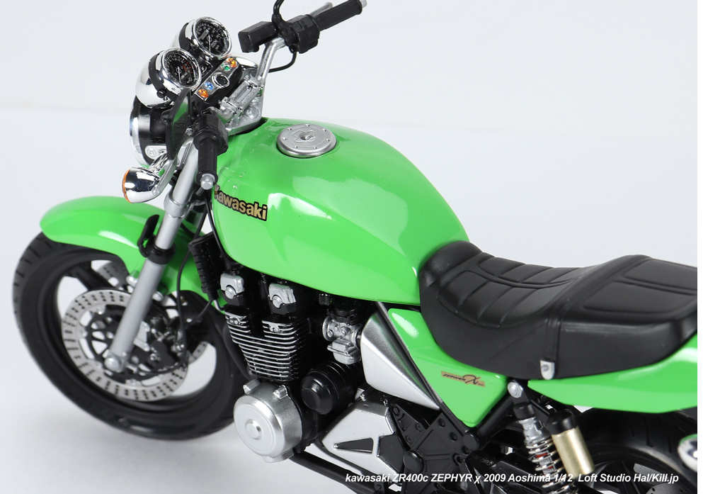 1/12 kawasaki ZR400c ZEPHYR kai 2009